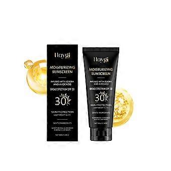 Moisturizing Protective Facial Cream  Lightweight, Non-Sticky Sun Care with Jojoba & Avocado Oils