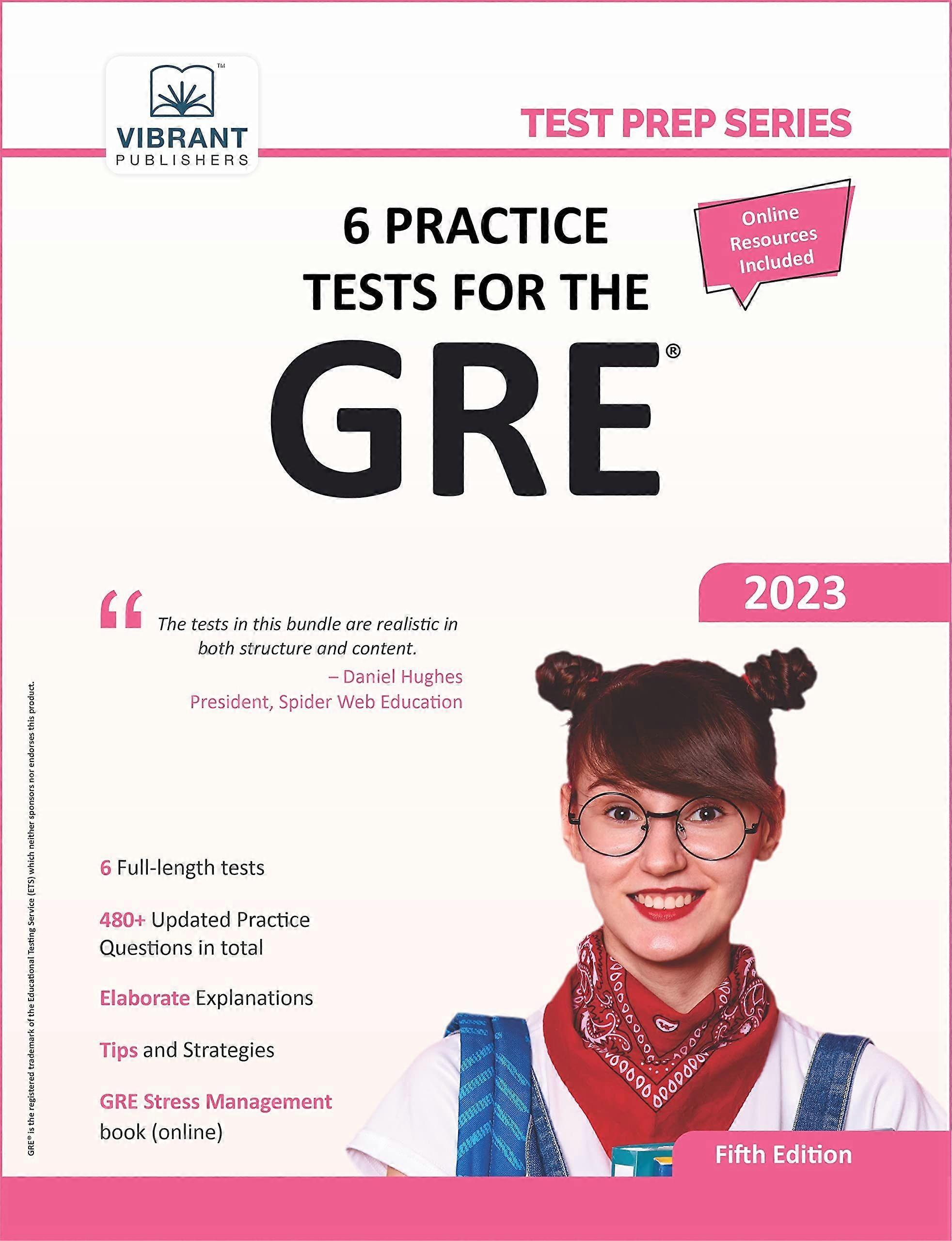 6 practice tests for the gre