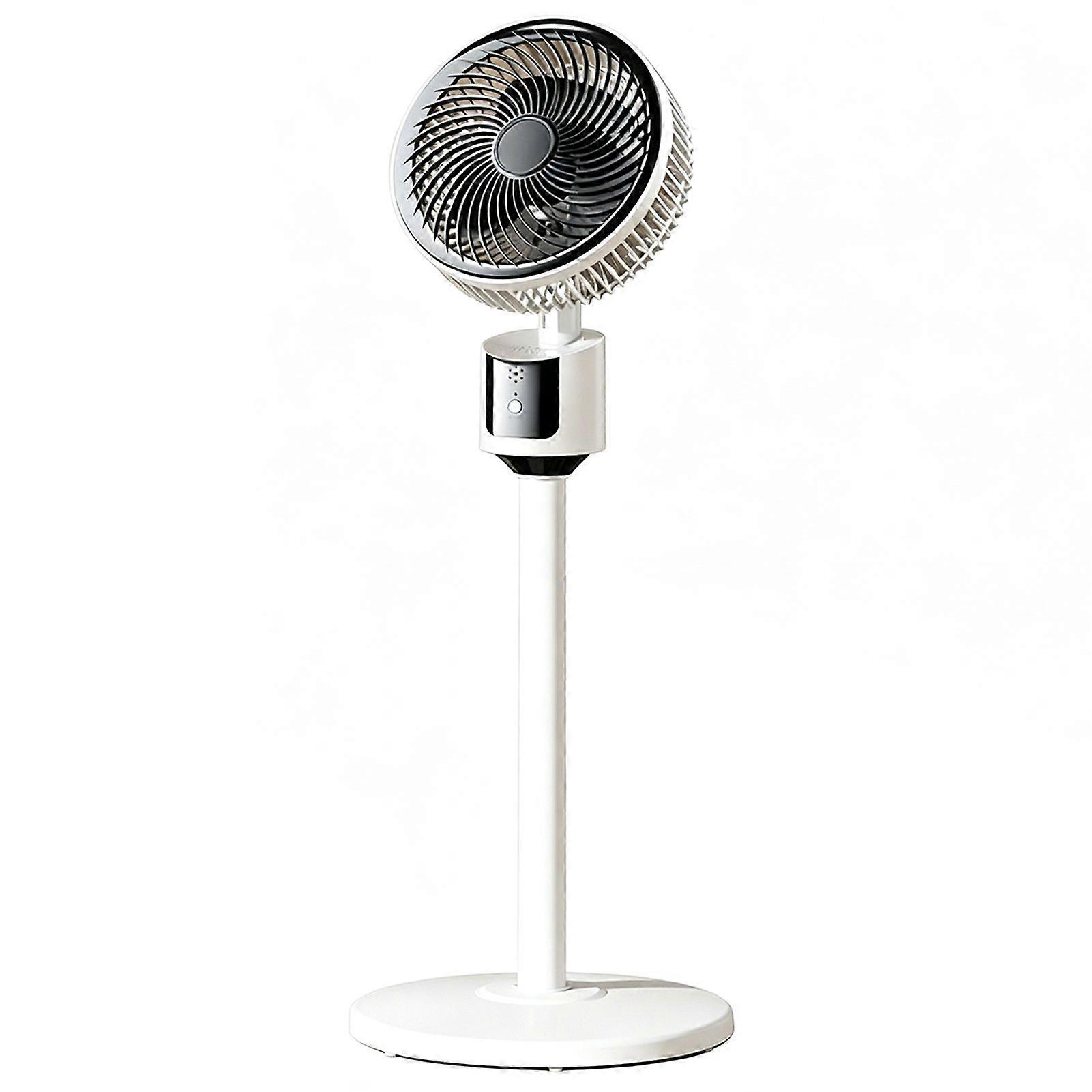 Ventilateur sur pied Airs Circulation, portée maximale de 5 m, 3 vitesses, rechargeable, idéal pour la chambre ou le bureau.