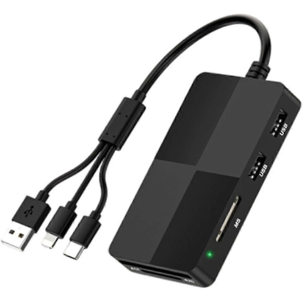 3in1, SD Card Reader Hub Multi Memory with USBLJJ
