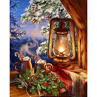 - Jigsaw Puzzle for Adults - Christmas Morning Cocoa - Winter Holiday Piece Puzzle SQZ1369