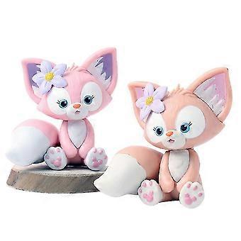 2 Pcs Set Linabell Figure Toy Model Doll Tabletop Ornament Decoration Kids Collectible Play Gift