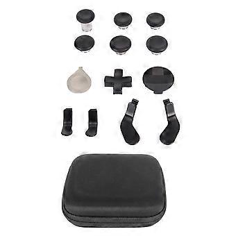 Ersatz-Thumbsticks-Kit, empfindliche magnetische Metall-Thumbsticks für Xbox One Elite Series 2, Schwarz