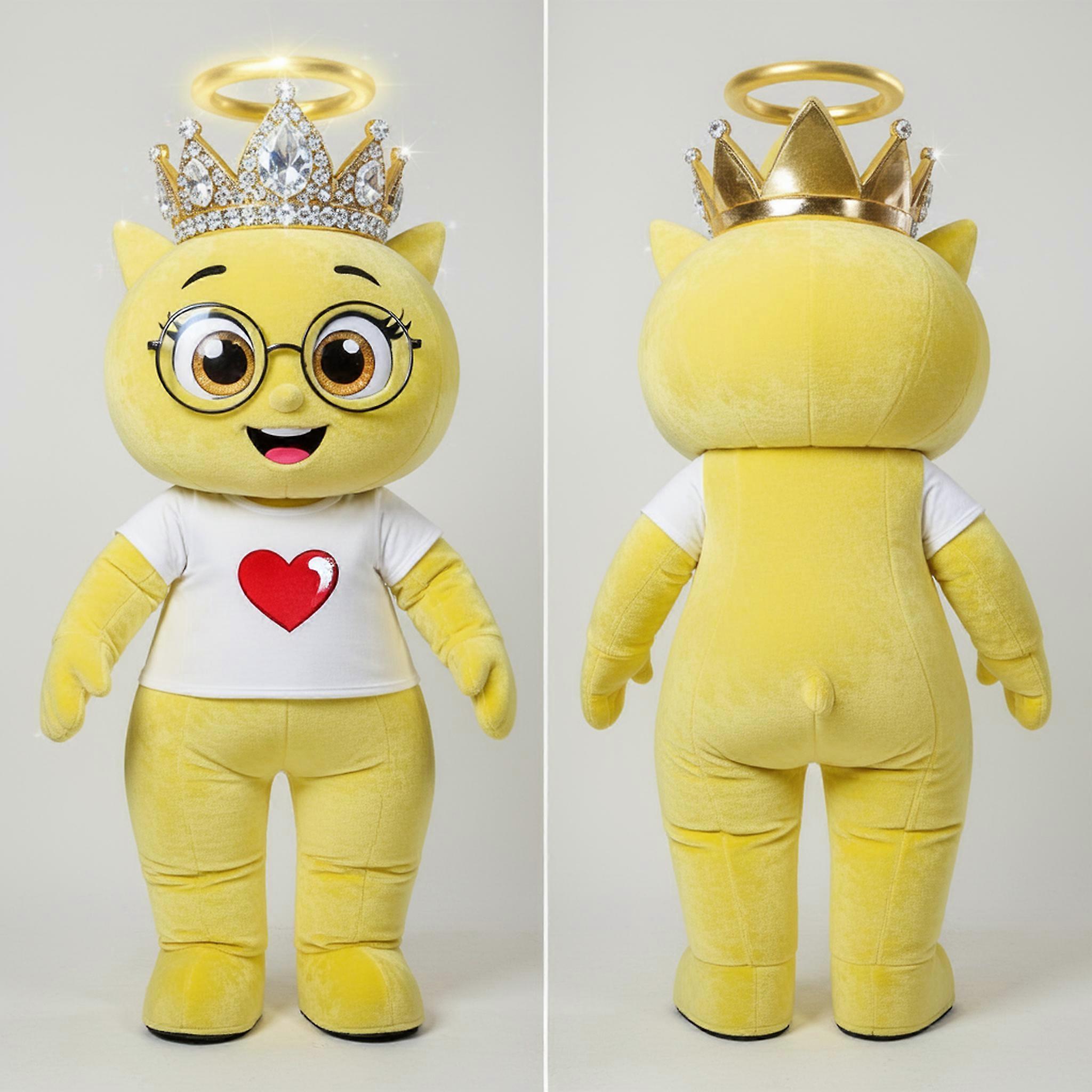 MASTICOT Lemon Yellow Sparkling Engagement Ring Mascot