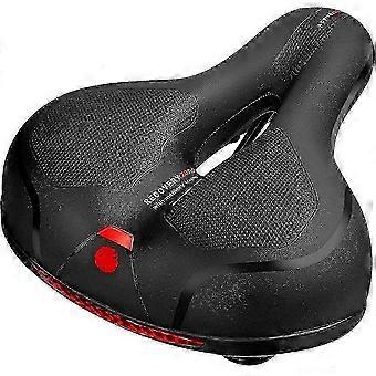 Waterproof Prostate-Safe Bike Saddle 26-27 with Comfort Padding Synthetic Leather Unisex for Mountain City Racing and Fitness Cycling