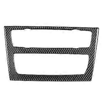 Central Control Air Conditioning Trim Frame Carbon Fiber Decor Fit for X1 E84 20112015
