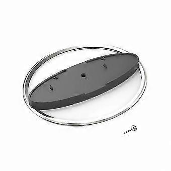 Skridsikker vertikal spillekonsolholder, erstatning for Pro/Slim/Console Silver
