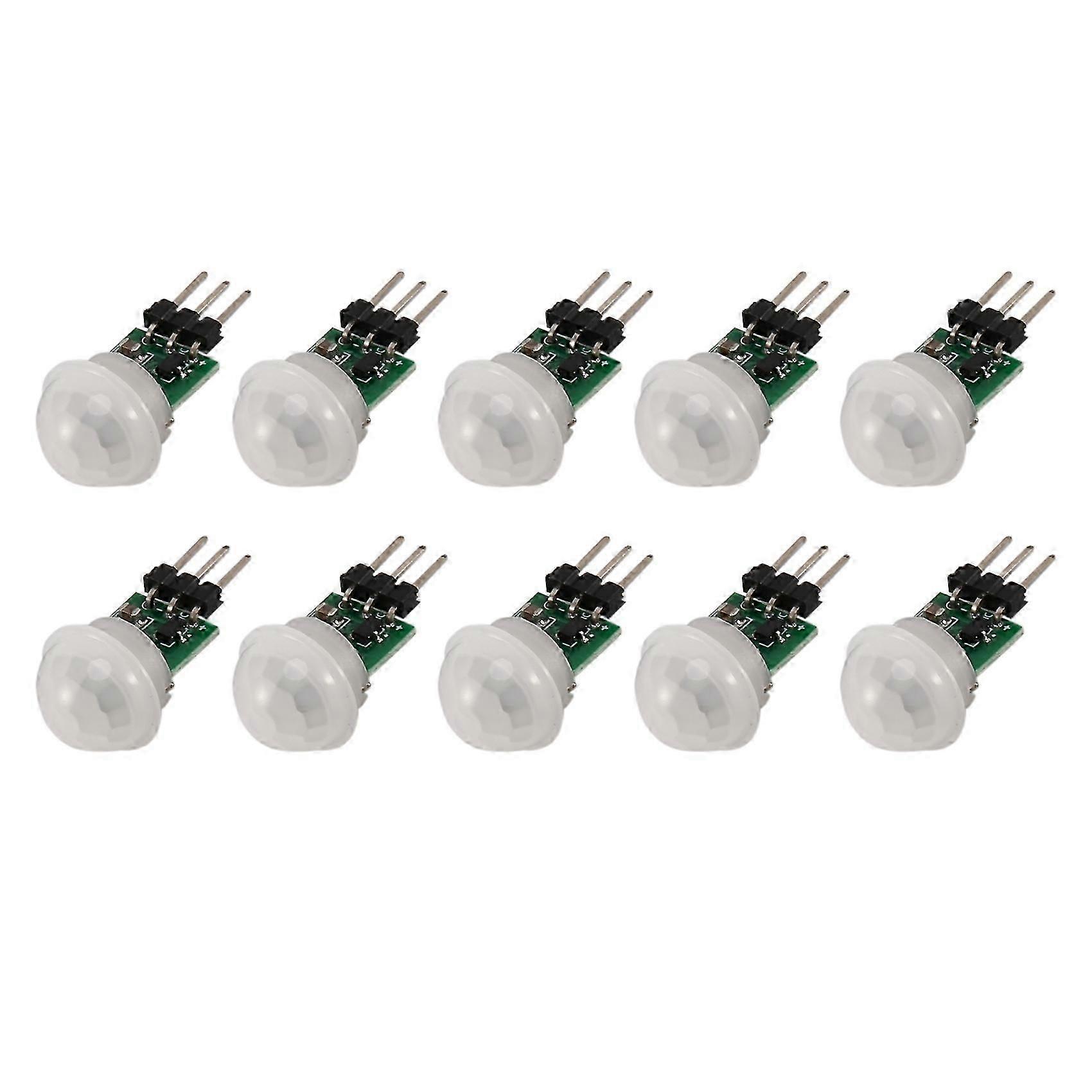 10Pcs AM312 Mini Human Sensor Module IR Pyroelectric Infrared PIR Motion Sensor Detector Modules DC