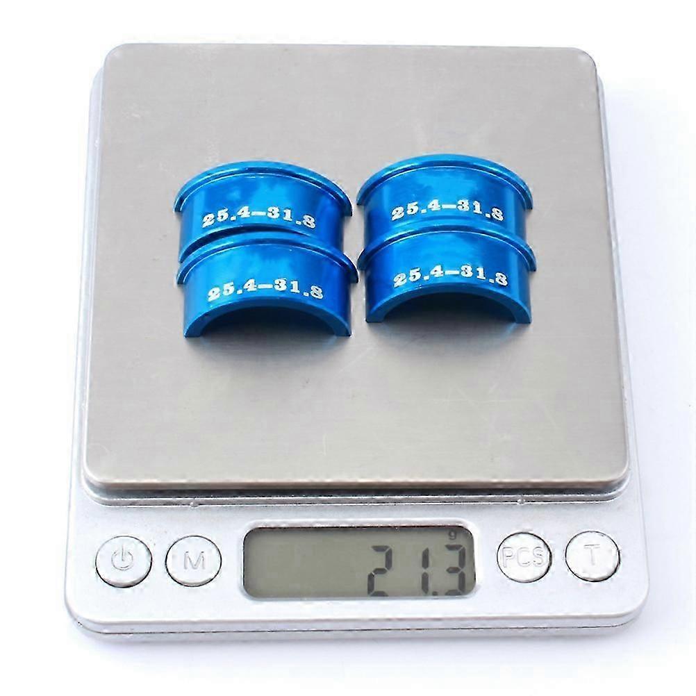 Handlebar Conversion Sheet Handlebar Conversion for 4Pcs Clamp Blue