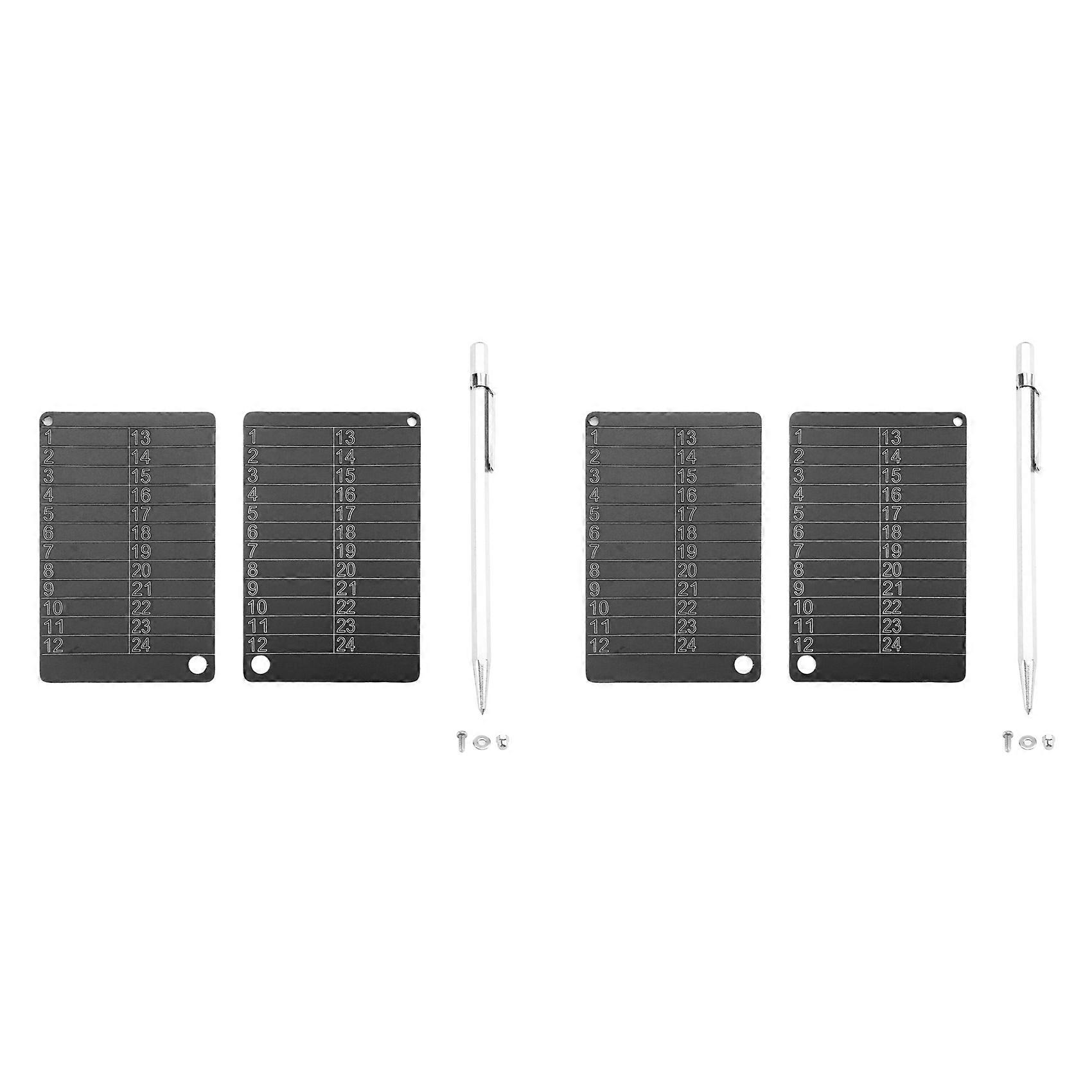 4X Crypto Wallets Cryptocurrency Wallets for Hardware Cold Backups Seed Storage for Bitcoin Compatible with Bip39