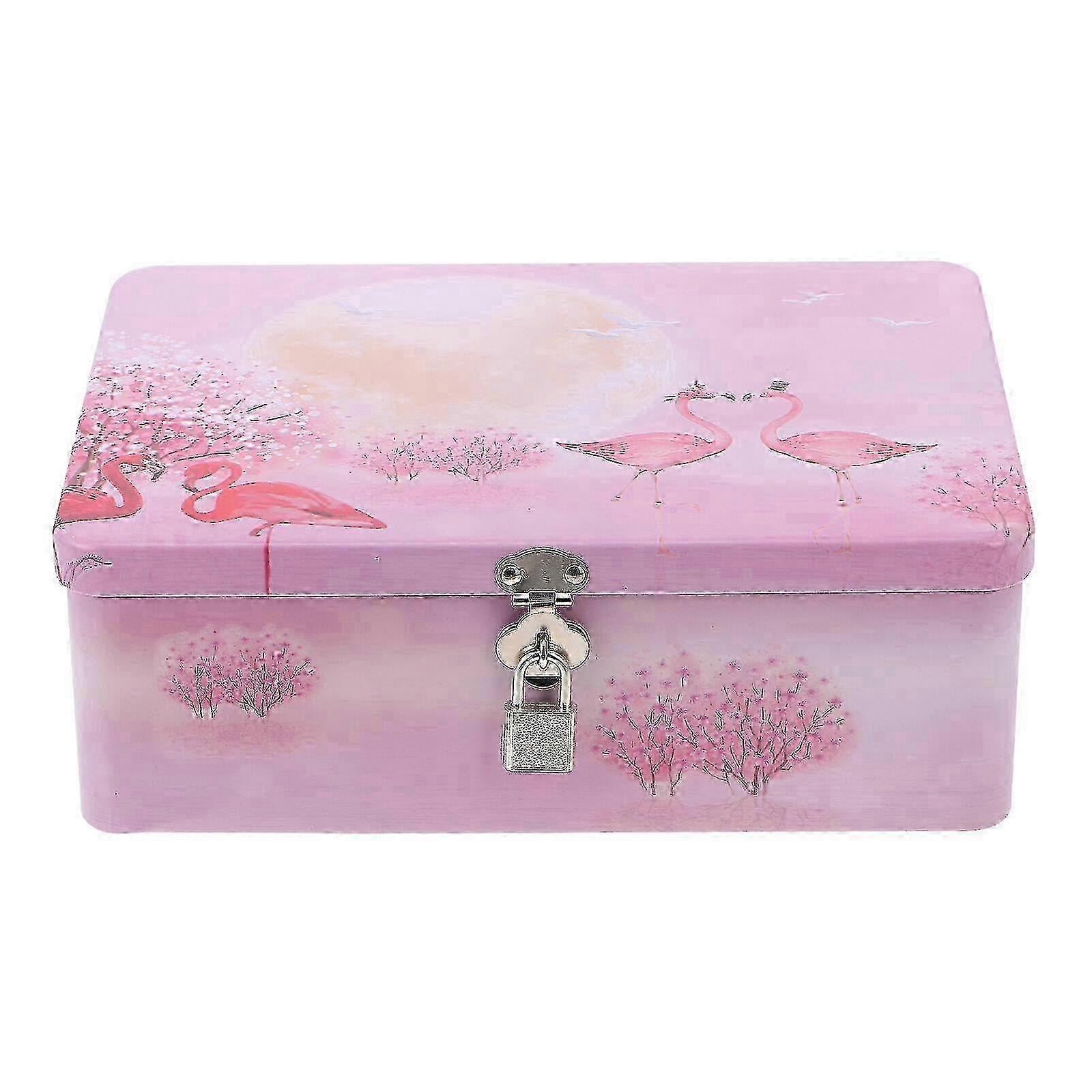Decorative Storage Box Set with Keys - Vintage Organizer Solution