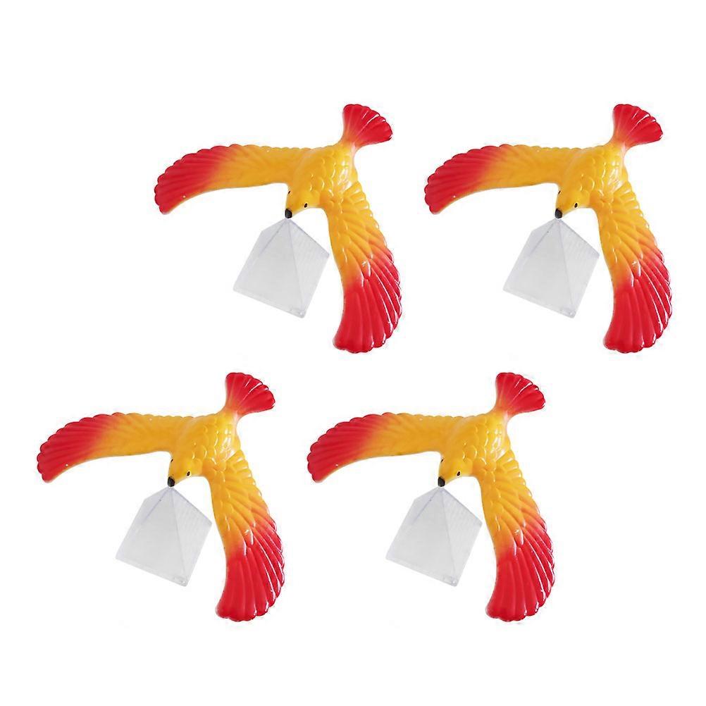 Kids Balance Toy Plastic Eagle Model Educational Playing 4Pcs