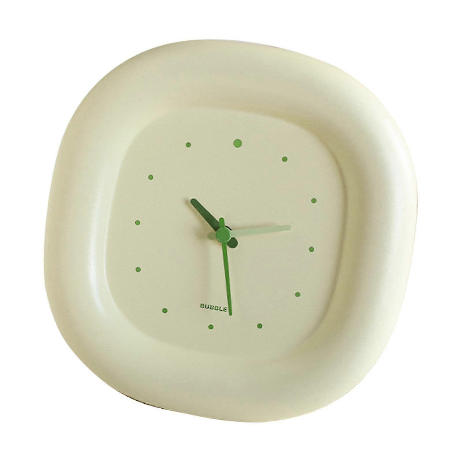 Silent Minimalist Bubble Clock ABS