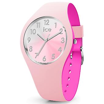 Ice duo chic Quartz Analog Woman Watch with IC016979 Rubber Bracelet