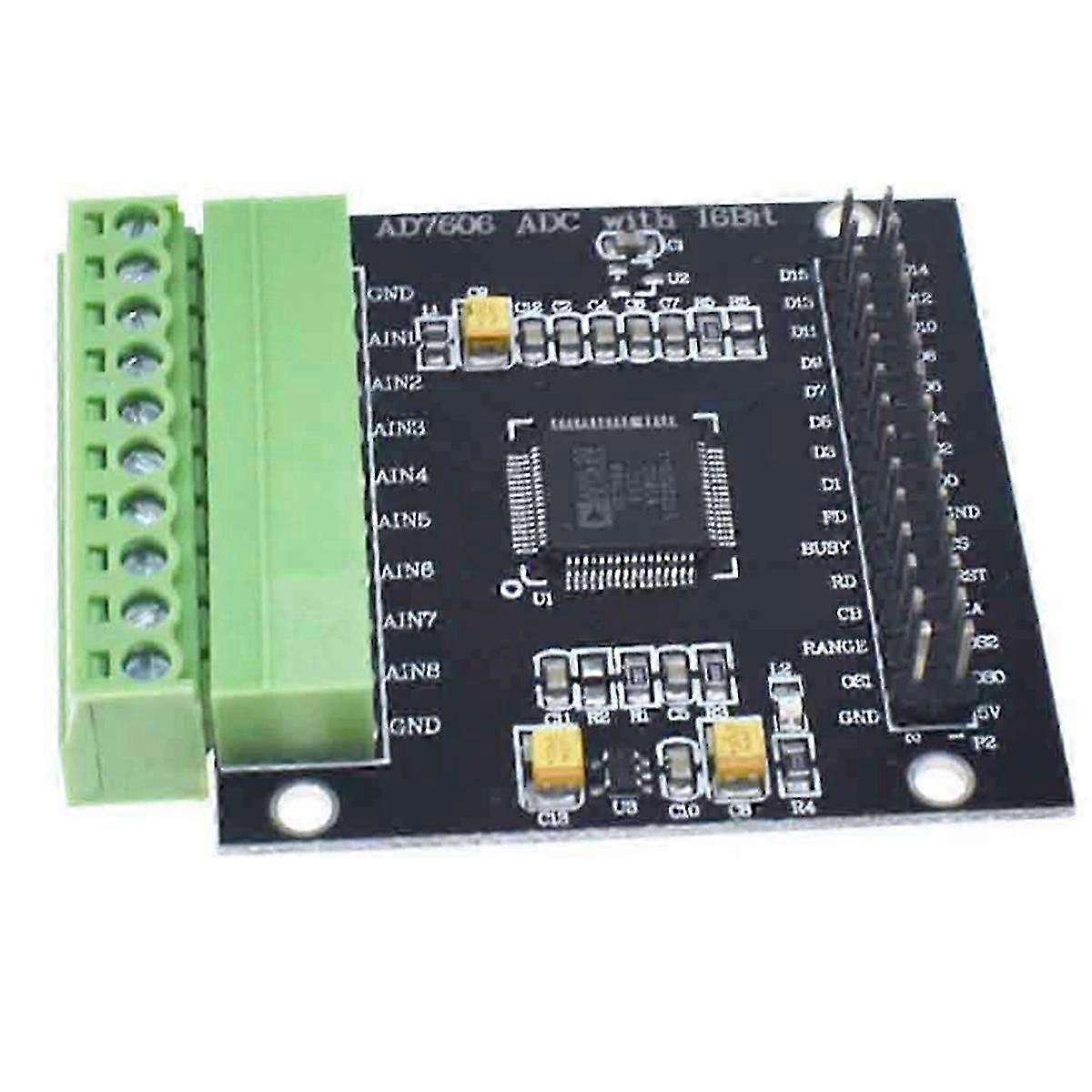 AD7606 Module Multi-Channel AD Data Acquisition Module 16-Bit ADC 8-Channel Synchronous Sampling