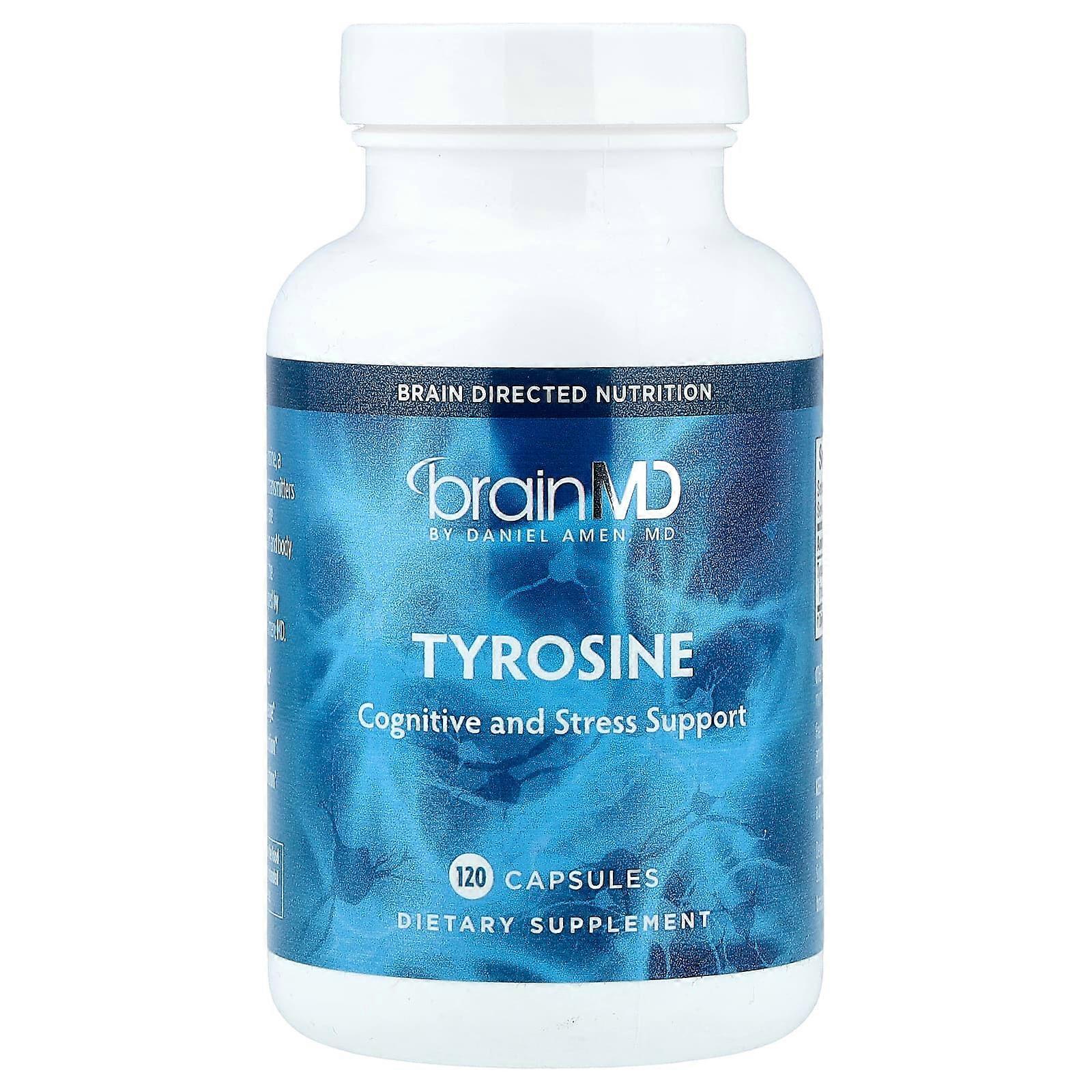 BrainMD, Tyrosine, 120 Capsules