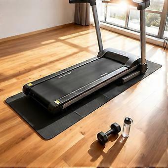 Foldable floor protection mat, 183 x 61 cm, 4 mm thick, for fitness equipment.