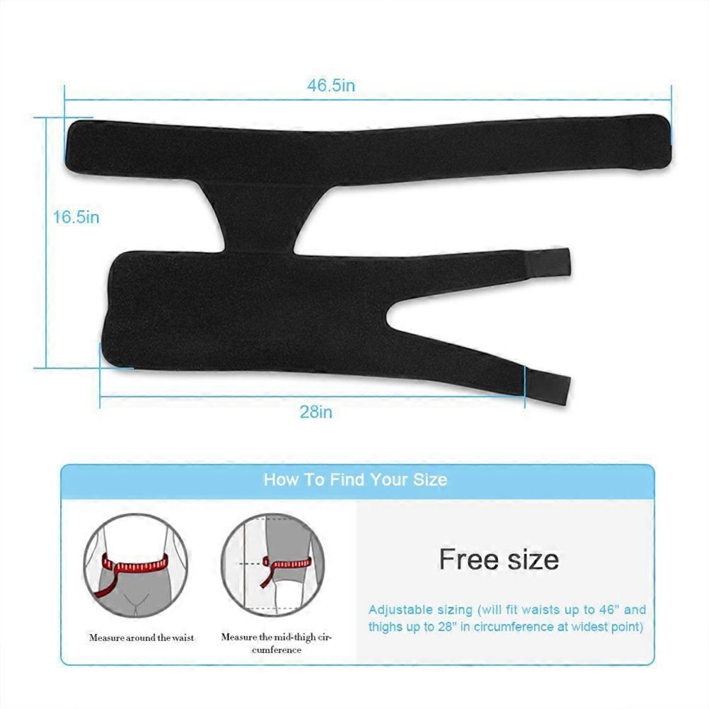 Groin and Hip Brace Compressed Brace for Hip Sciatica Wrap Compressed Support for Pulled Muscles