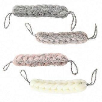 4pcs Shower Sponge Pouf compatible with Bath & Body Wash