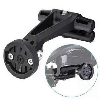 Bicycle Saddle Rail Rear Light Bracket -QDSE- Seatpost Mount Bicycle Tail Light Saddle Support compatible with Garmin Varia Radar/Action Camera