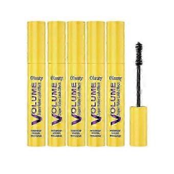 1-5x Volume Waterproof Mascara - Fiber-Infused Lengthening & Volumizing Lash Formula, Quick-Dry & Long-Lasting Curl, Smudge-ProofZZ56 -SHZNV