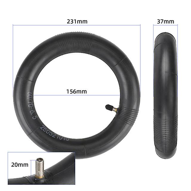60/70-6.5 Thickened Inner Tube 10 Inch Electric Scooter Inner Tire Replacement Compatible With Max G30