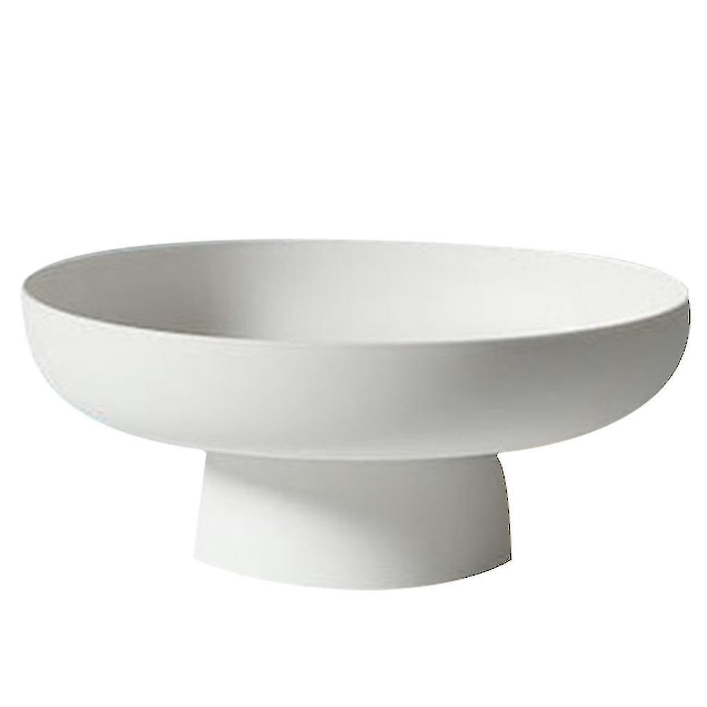 Fruit Dish Round Drain Fruit Basket Container For Kit Counter Table Centerpiece