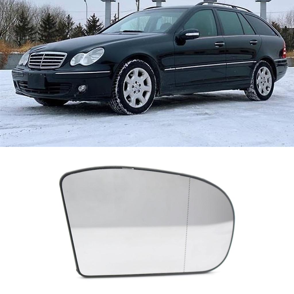 Rearview Mirror Lens for W203/W211 Clear Glass for Observe Rear Vehicles
