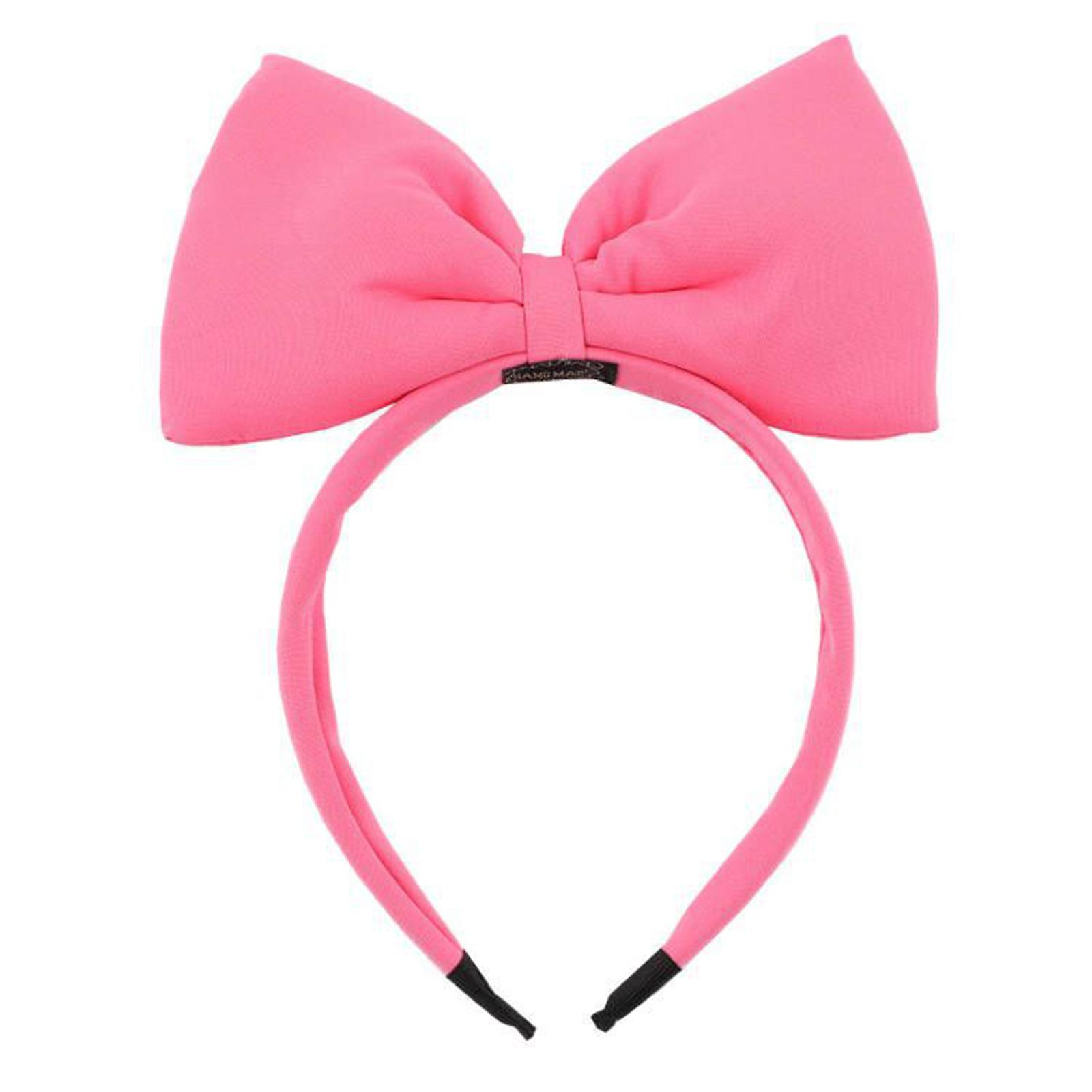 Big Bow -hiuspanta Hiustarvikkeet juhliin Cosplay-puku Musta ystävänpäivälahja