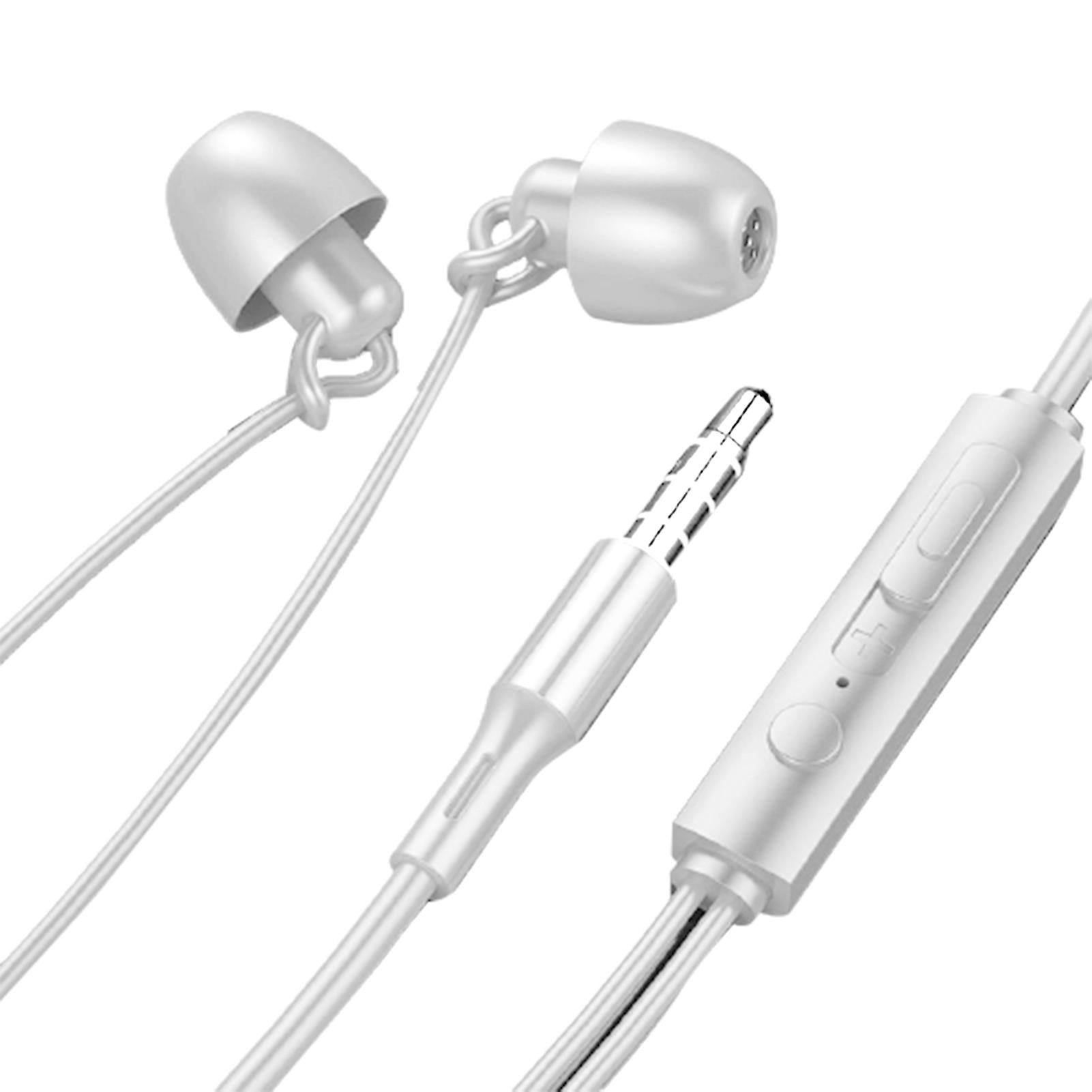 Connector Earbuds Earphone Wired Headphones Headset With Mic And Volume Control Isolation Noise