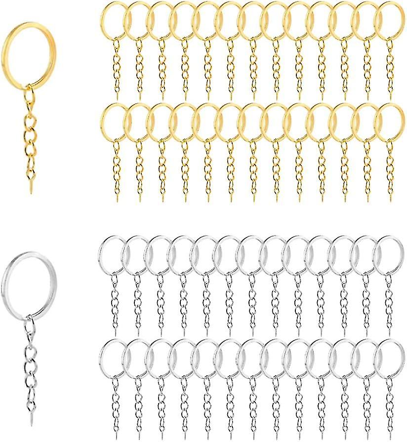 60pcs  Keychain Key Chain Ring Key Chain Ring Key Chain Ring Key Chain Rings