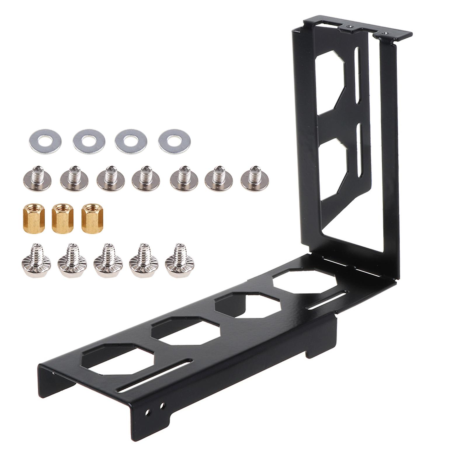 Aluminum Graphics Card Side Converted Support Computer Cooling Radiator Bracket