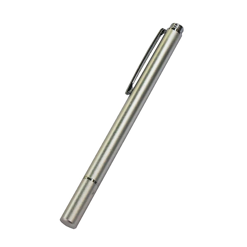 Mobile Phone Tablet Universal Touch Screen Capacitive Pen Silvery