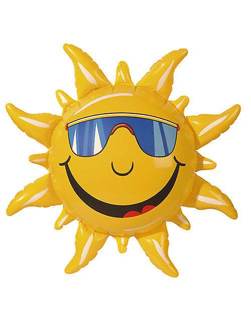Inflatable yellow sun