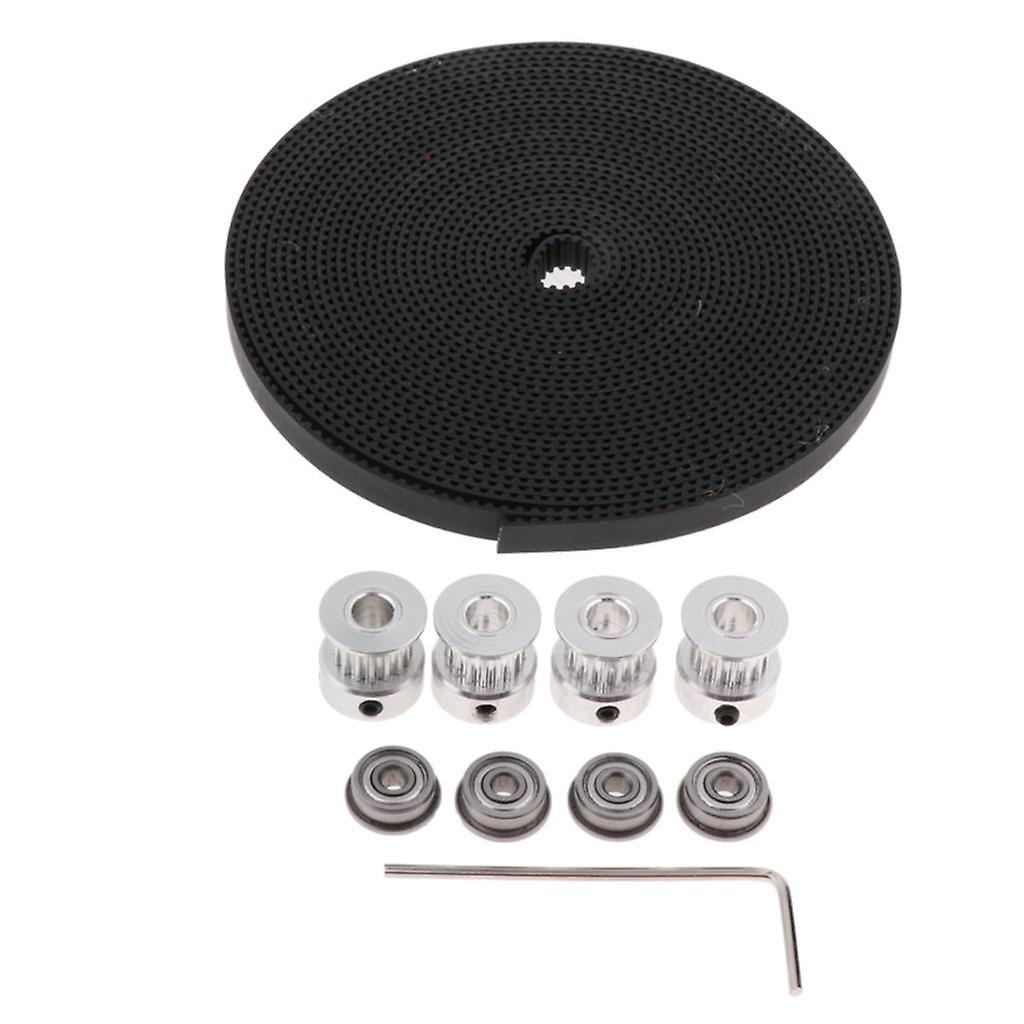 16 Teeth Timing Pulley Bore 5mm Width 6mm 2GT Synchronous Belt 3D Printer