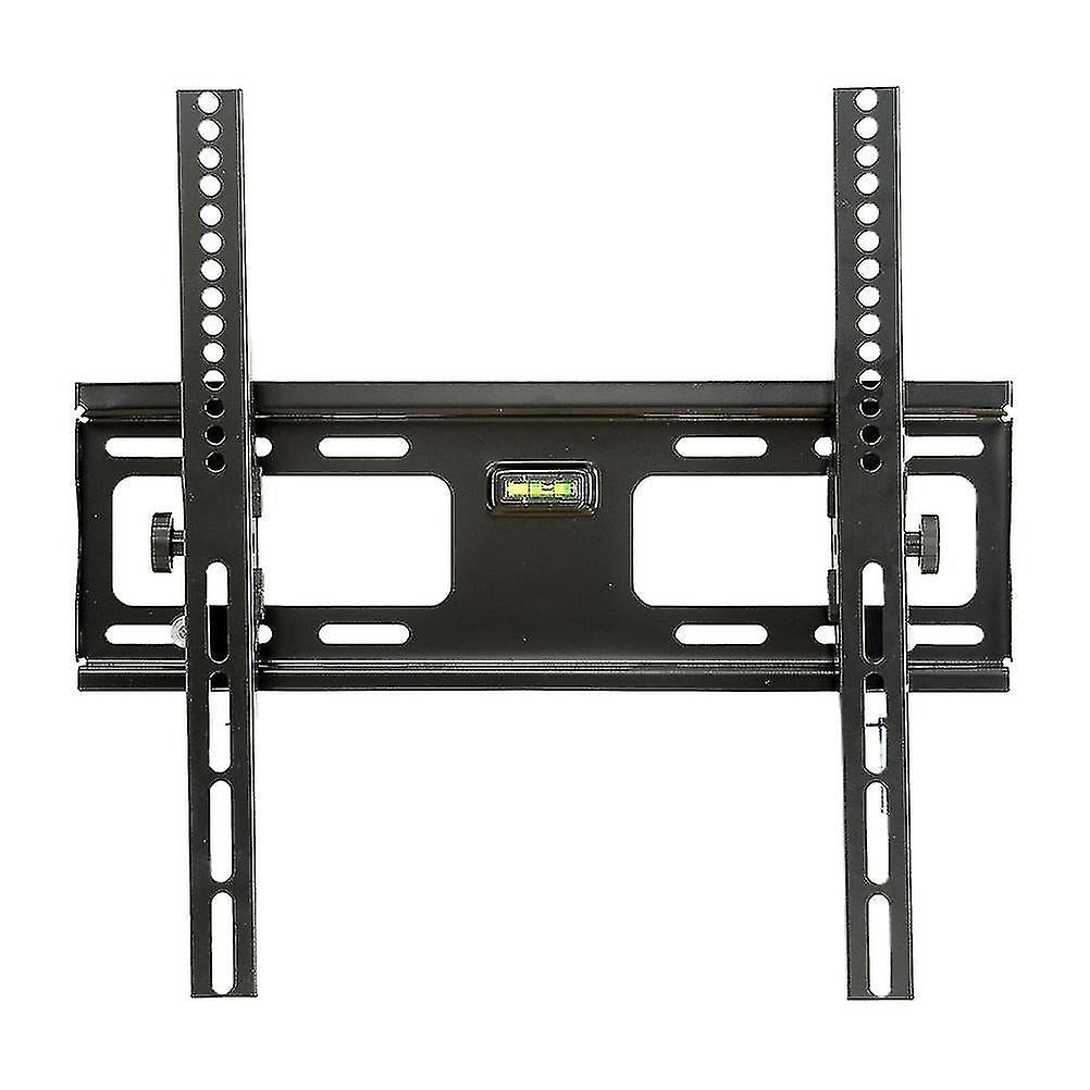 1Pc Tv Wall Mount Bracket Metal Tv Wall Fixing Frame Wall Fixed Tv Frame Universal Television Stand 15 Tilt Angle Tv Bracket Adjustable Lcd Tv Hanging