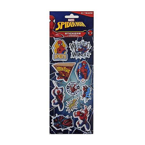 SPIDERMAN Bubble Sticker Sheets Fun Activity Pack 3 Sheets Per Pack Ages 3+