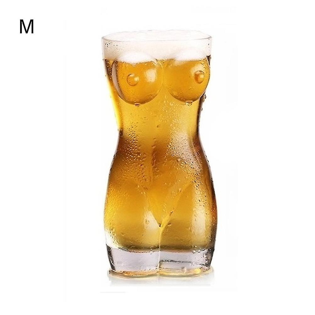 Body Shaped Shot Glasses Lady and Man Body Shape Glass Cup for Vodka Whiskey Beer