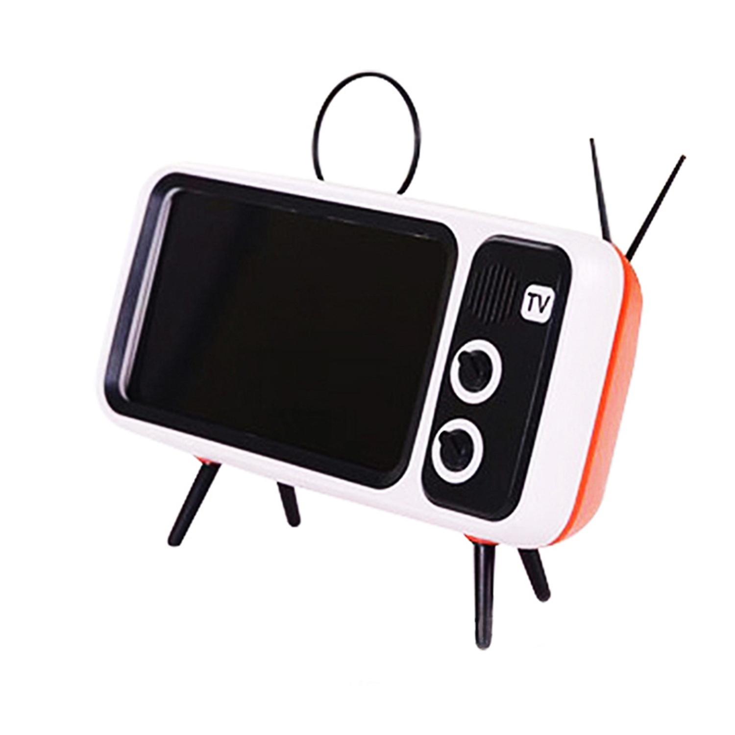 Renikh Portable Universal Retro TV Desktop Mobile Phone Holder Stand Mount Bracket