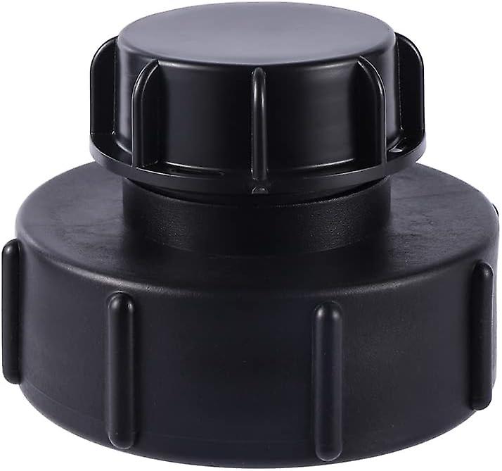 Adapter S100x8 to Reducer S60x6 Coarse Thread with Plug Tank IBC Tank Adapter Tap Adapter Garden Hose for Rainwater Tank Barrel Valve