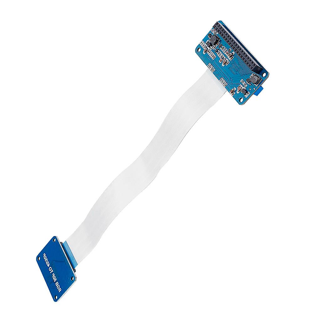 RGB LCD Driver Board Kit DPI Driver 50Pin to 40Pin Adapter Board For Raspberry Pi