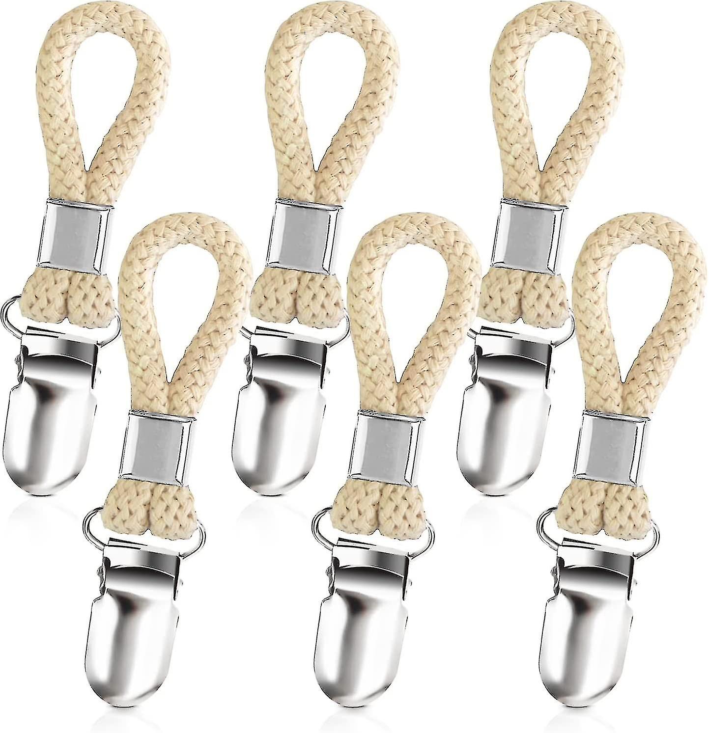 6 pièces porte-serviettes clips cintres, porte-serviettes, pinces à serviettes, pinces à torchon, pinces à serviettes, porte-torchons, pinces à serviettes pour serviettes, boucles pour serviettes