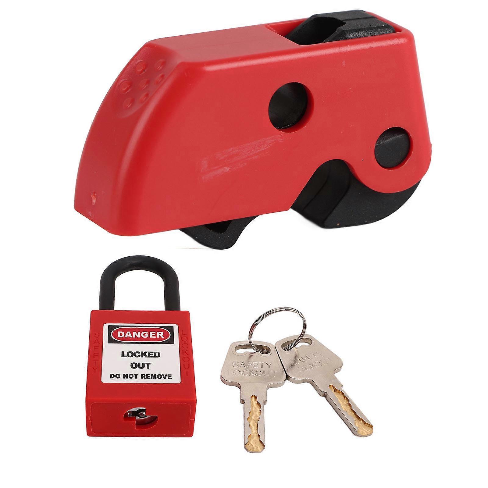 Universal Circuit Breaker Lockout Set Safe Compact Simple Installation Circuit Breaker Lockout Device