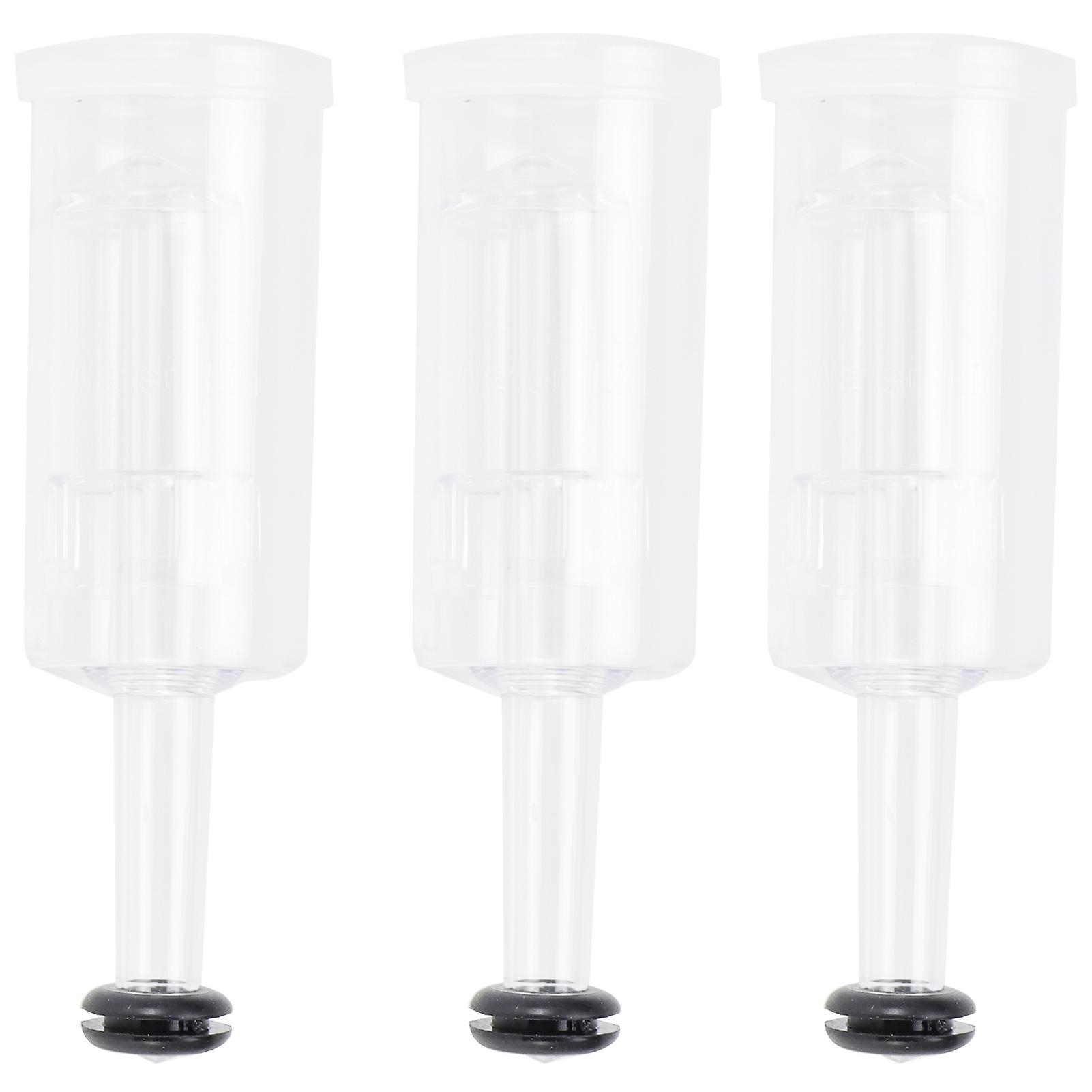 3Pcs Homebrew Air Lock with Sealing Ring for Beer Wine Fermentation Brewing Accessory