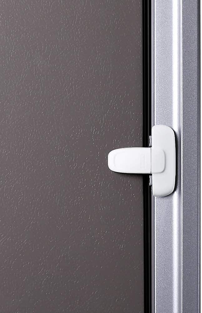 Child Safe Single Door Fridge Lock, Easy to Install, Uses 3M VHB Adhesive, No Tools or Drill Bits (W