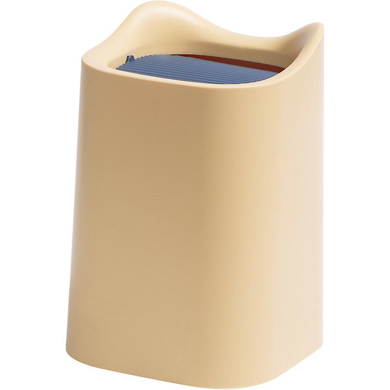 Mini Small Trash Can for Bedroom Car Office,Mini Table Trash Can with Lid