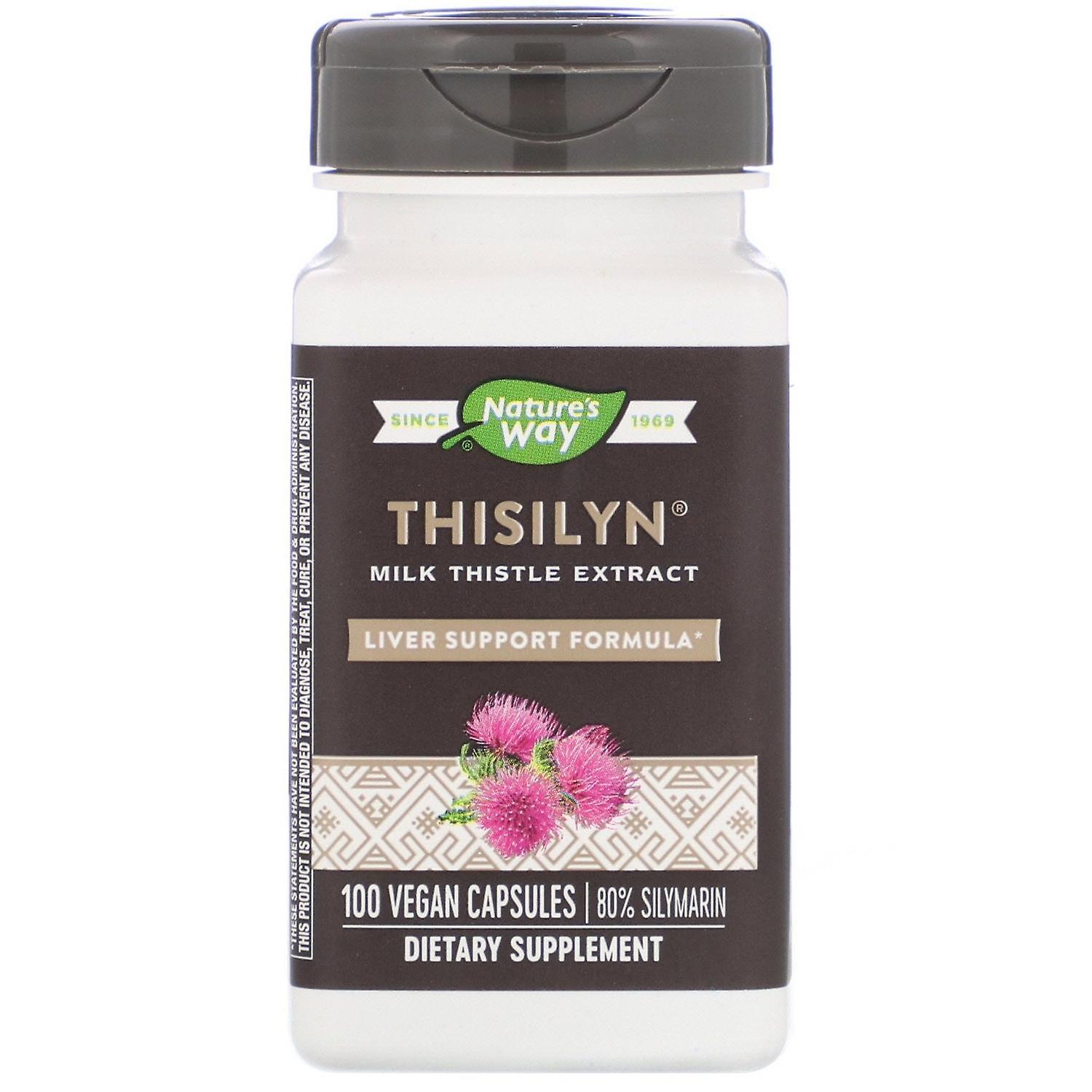 Nature's Way, Thisilyn, Liver Support Formula, 100 Vegan Capsules