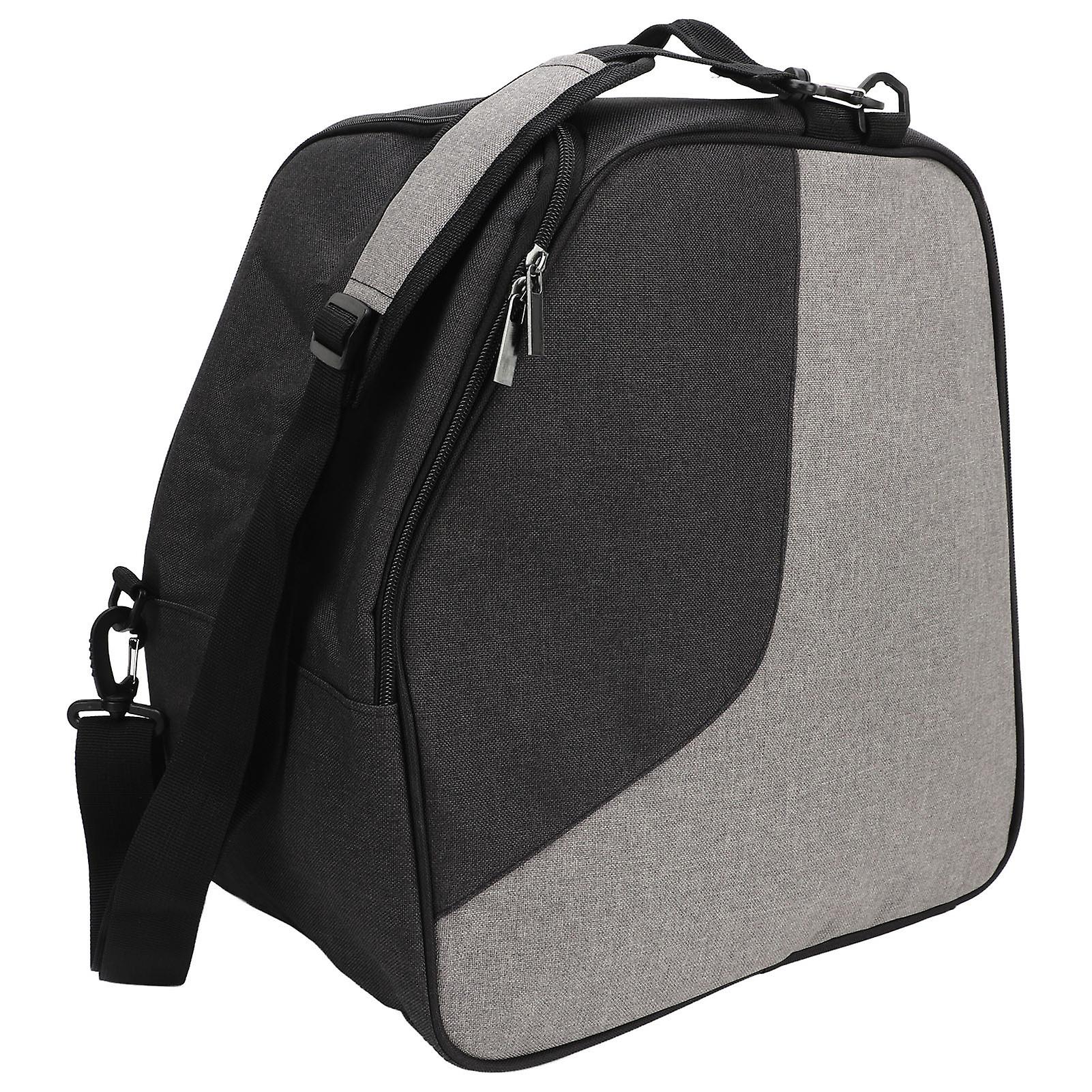 תיק מגף סקי עמיד למים פוליאסטר סנובורד נסיעות תיק כתף לסקי קסדה נעלי כפפות משקפי מגן 