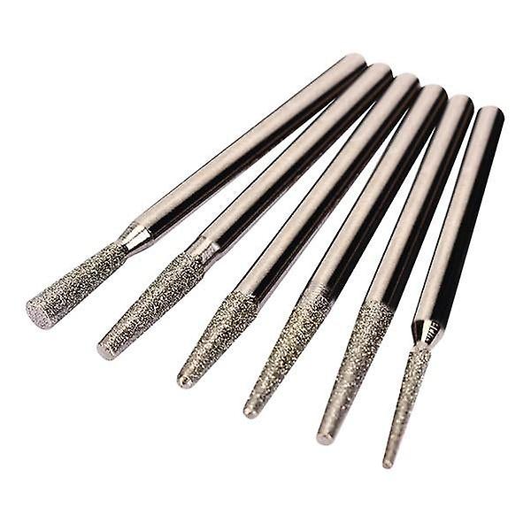 30Pcs 3mm Diamond Grinding Wheel Grinding Rods Rotary Tool Set
