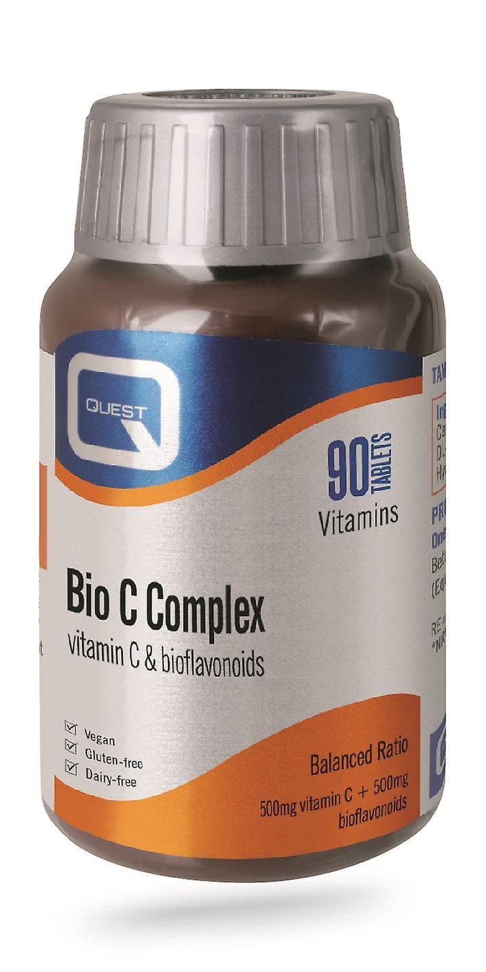 Quest Bio C Complex Vitamin C Supplement - 500mg - 90 Tablets